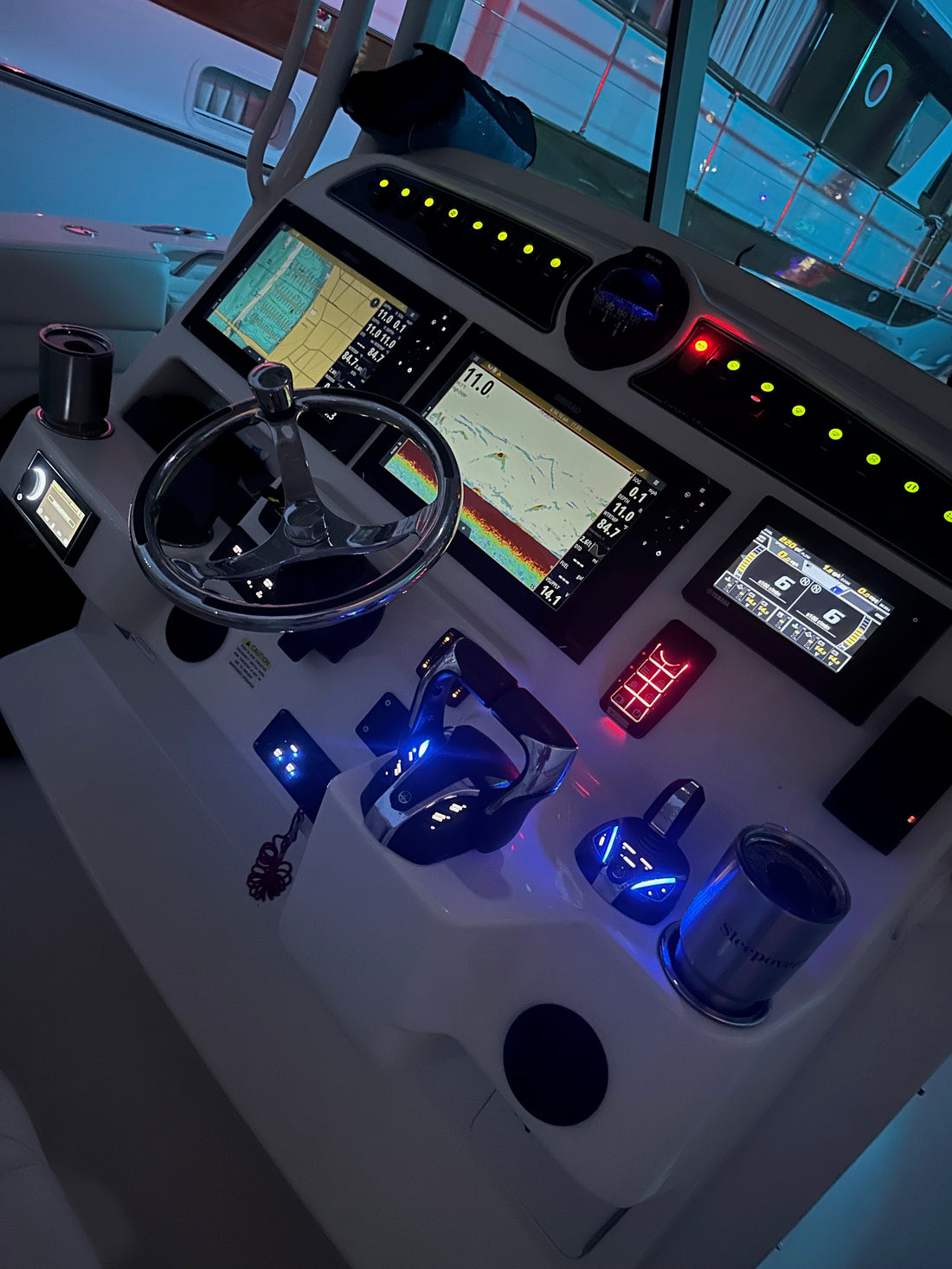 Compass Placement on a Center Console Boat