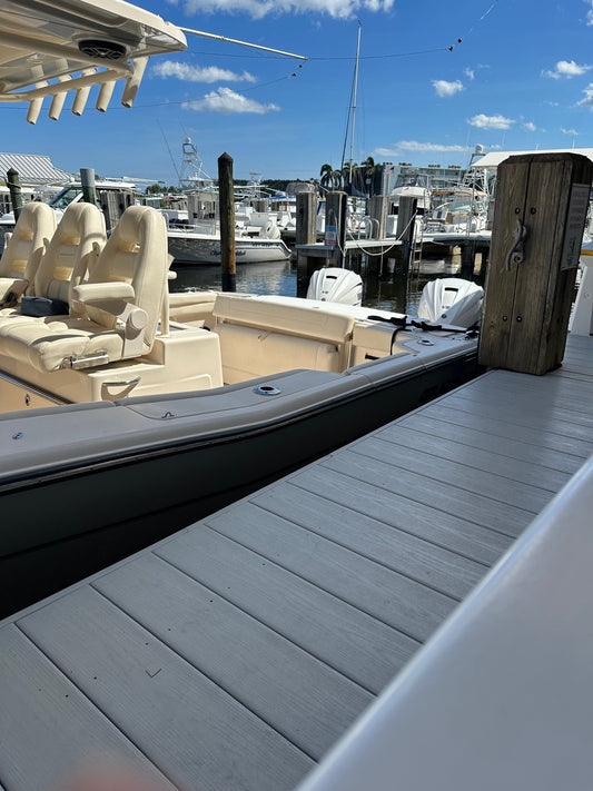 Maximizing Your Fishing Experience Post-Hurricane with a Perfectly Fitted Teak Boat Table1